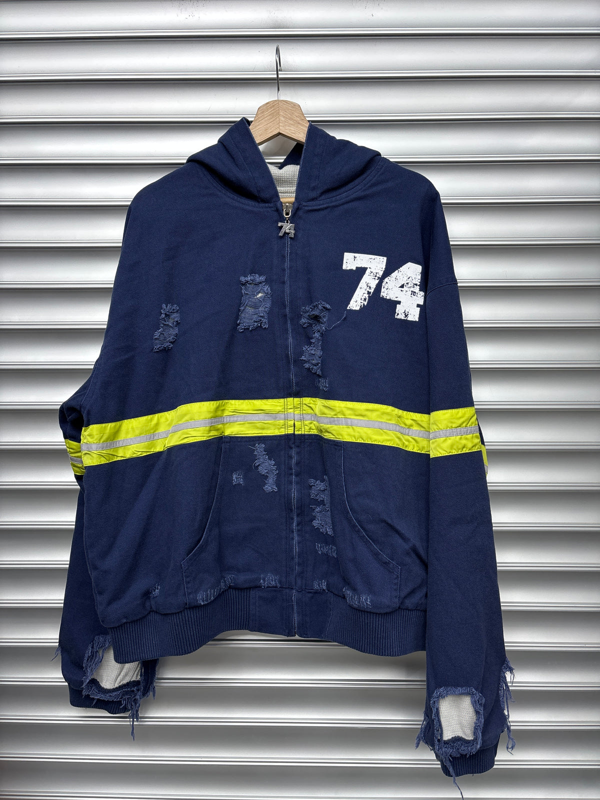 74 Reflective Work Jacket - L**