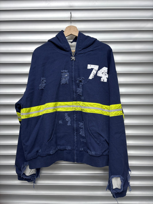 74 Reflective Work Jacket - L**