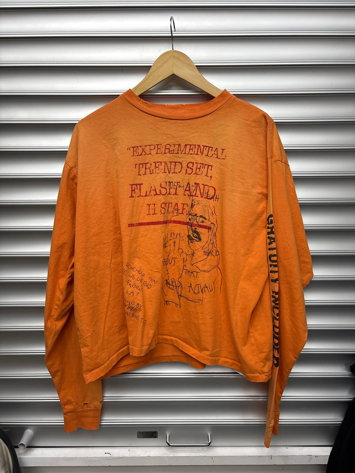 HMDD Experiental Orange Long Sleeve - S **