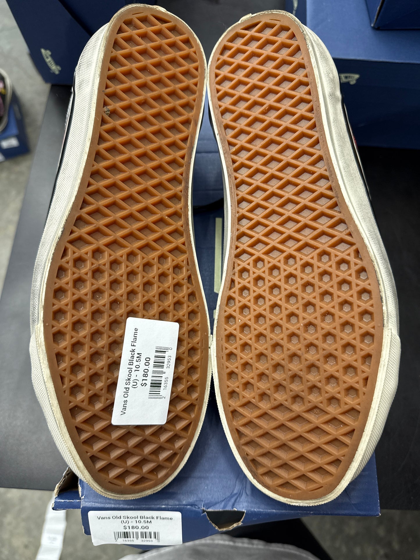 Vans Old Skool Black Flame (U) - 10.5M