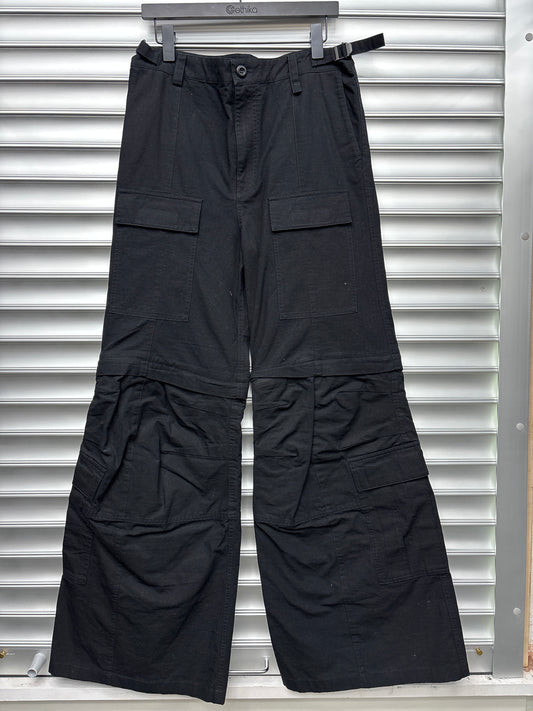 Balenciaga Convertible Flare Cargos - M