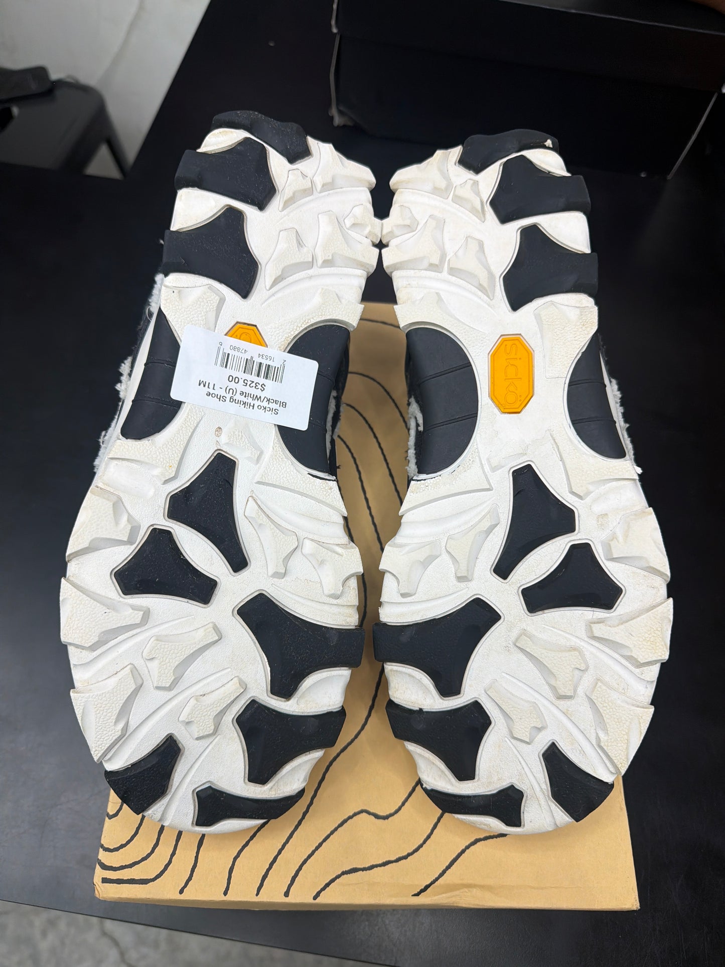 Sicko Hiking Shoe Black/White (U) - 11M