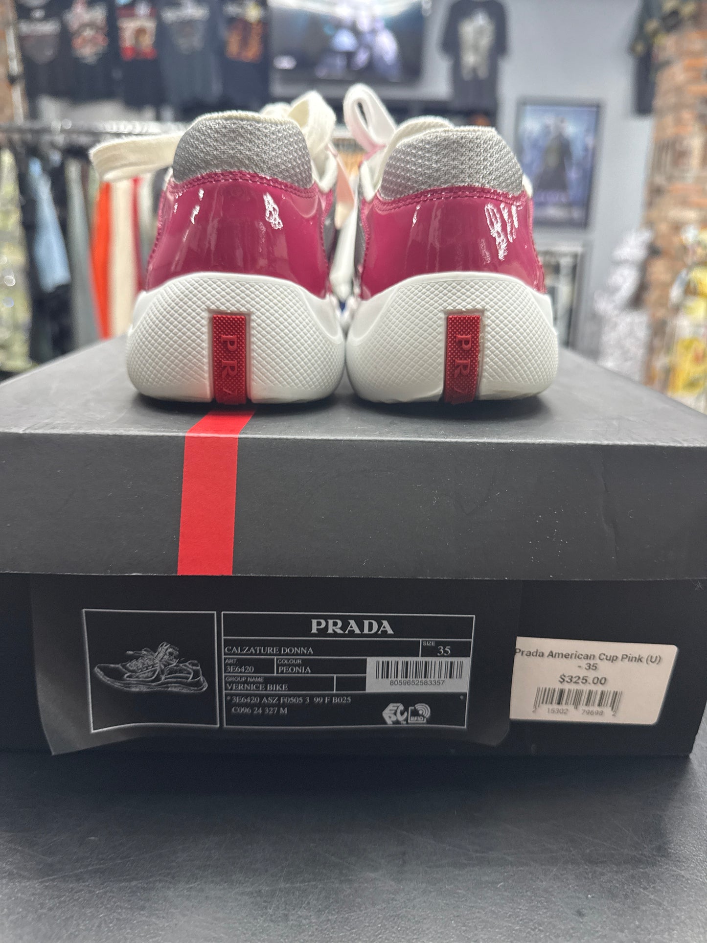 Prada American Cup Pink (U) - 35