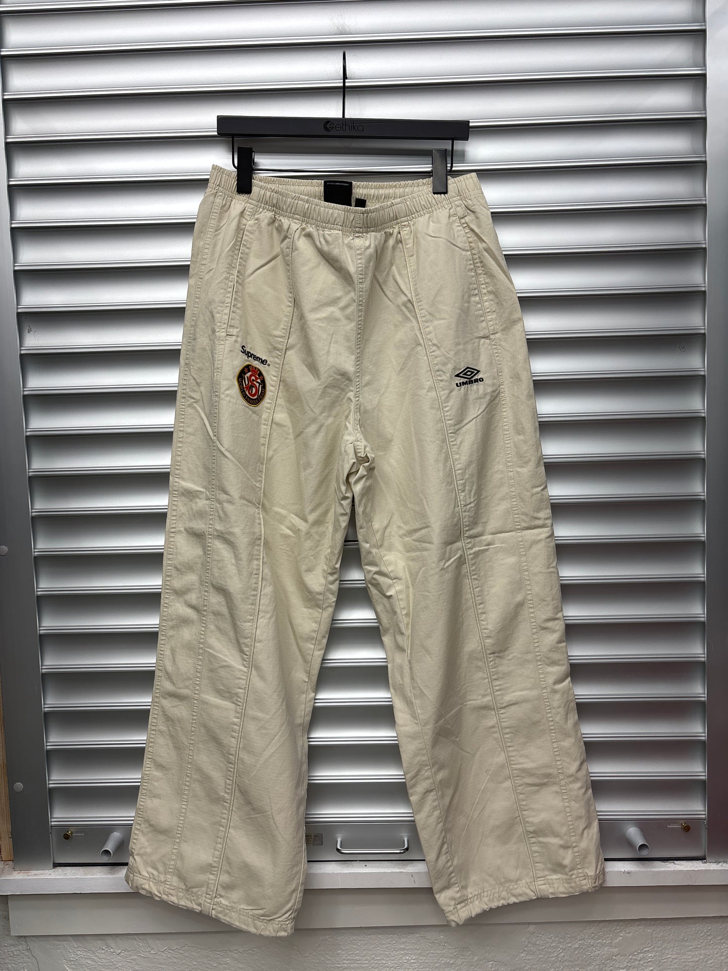Supreme Umbro Tan Trackpants - M
