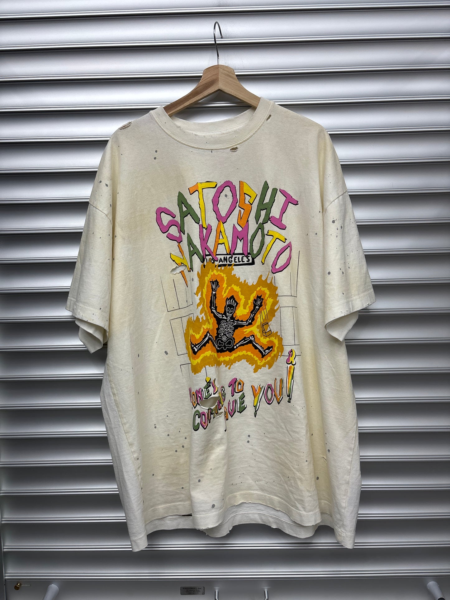 Satoshi Skeleton Tee - XXL