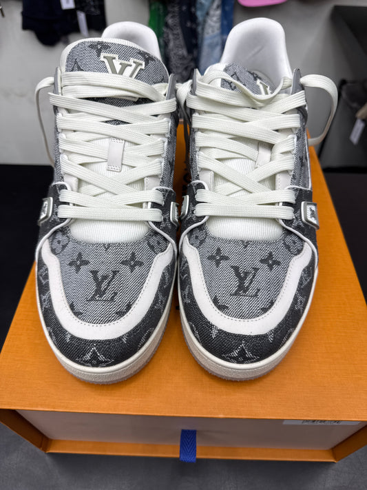 Louis Vuitton Trainer Denim Grey (U) - 12M