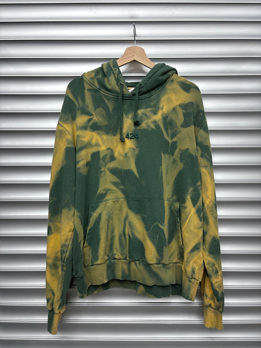 424 Green Hoodie - L**