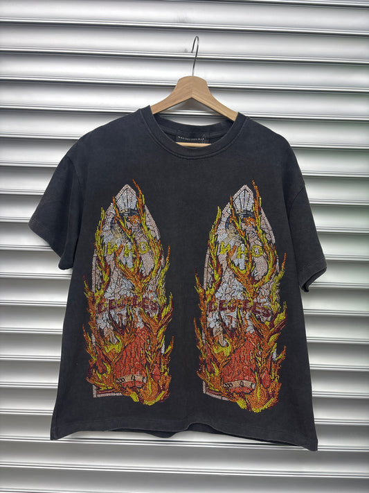 Who Decides War Flame Tee - S