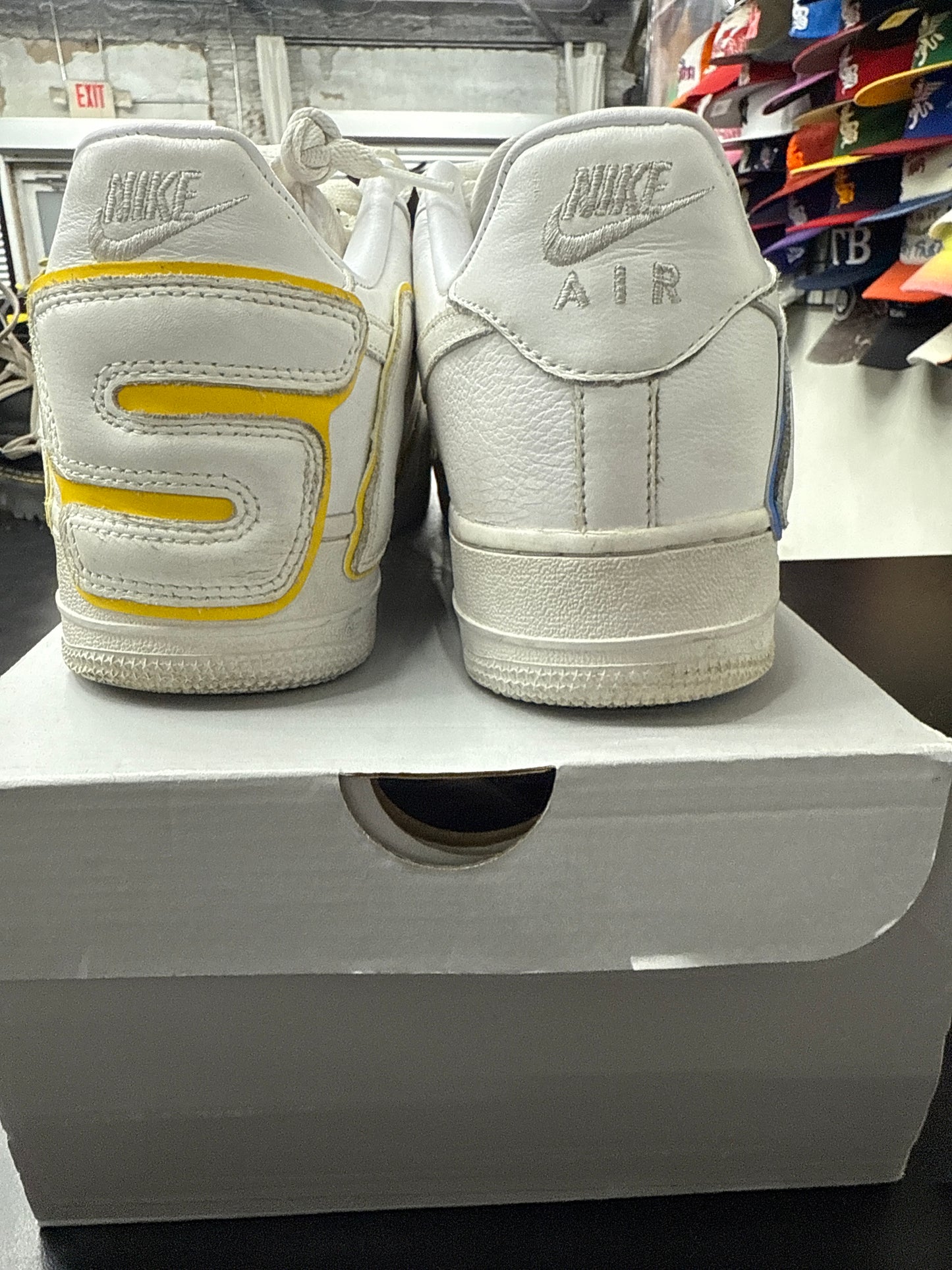 AF1 CPFM White/Blue/Yellow (U) - 9.5M**