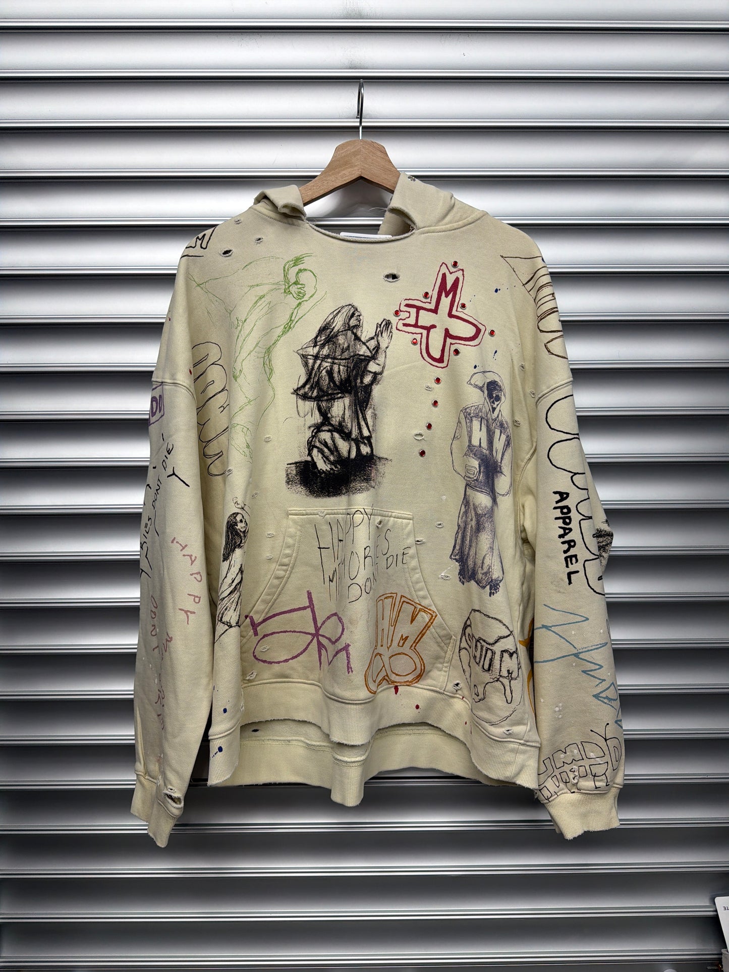 HMDD All Over Hoodie - L