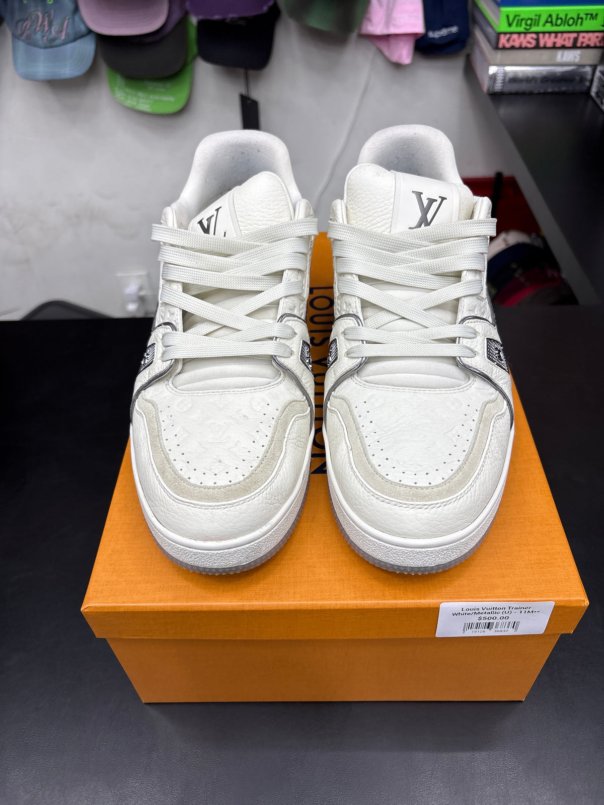 Louis Vuitton Trainer White/Metallic (U) - 11M**