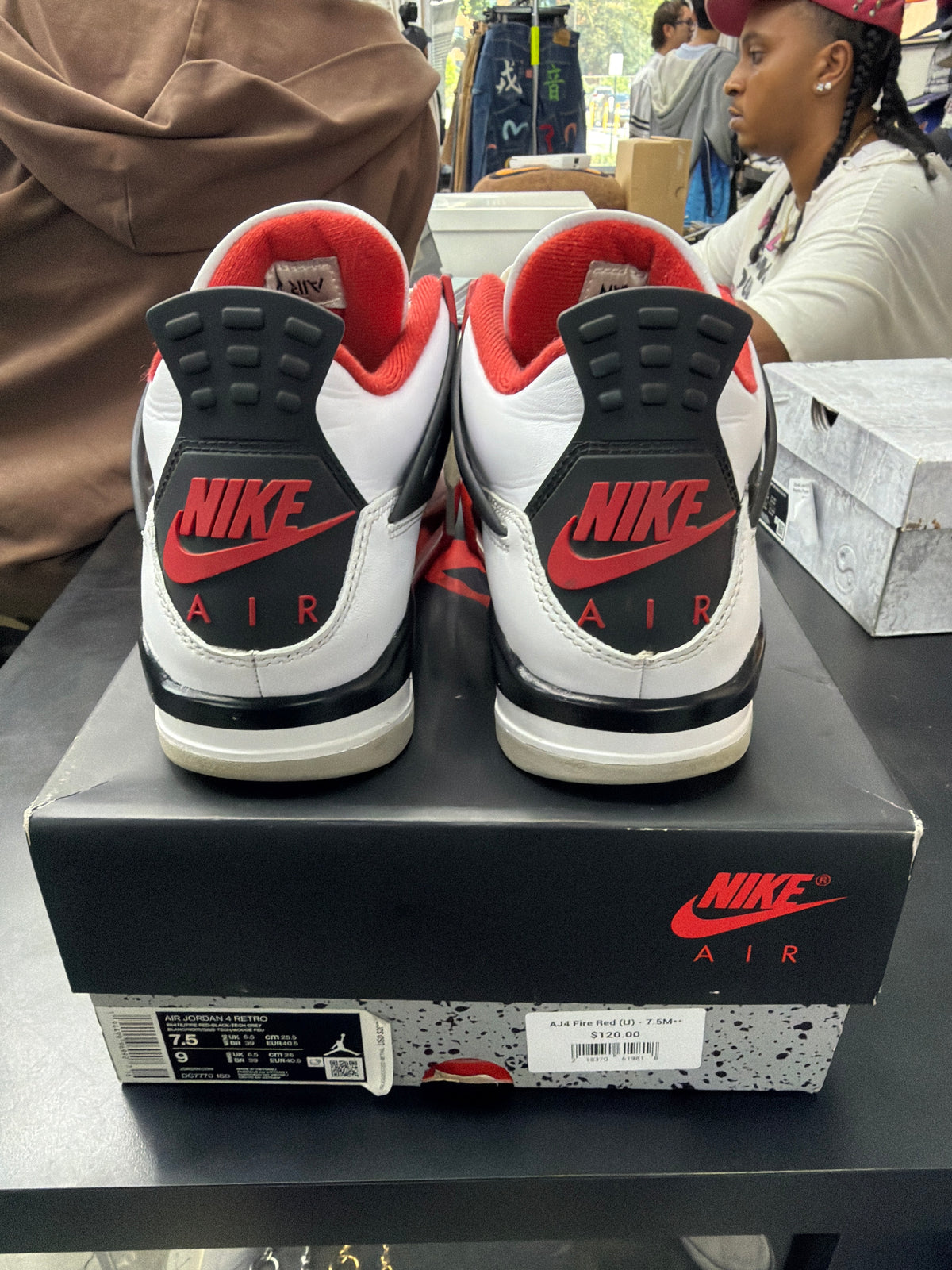 AJ4 Fire Red (U) - 7.5M**