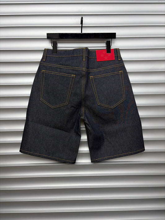 Spider Raw Denim Shorts - 32