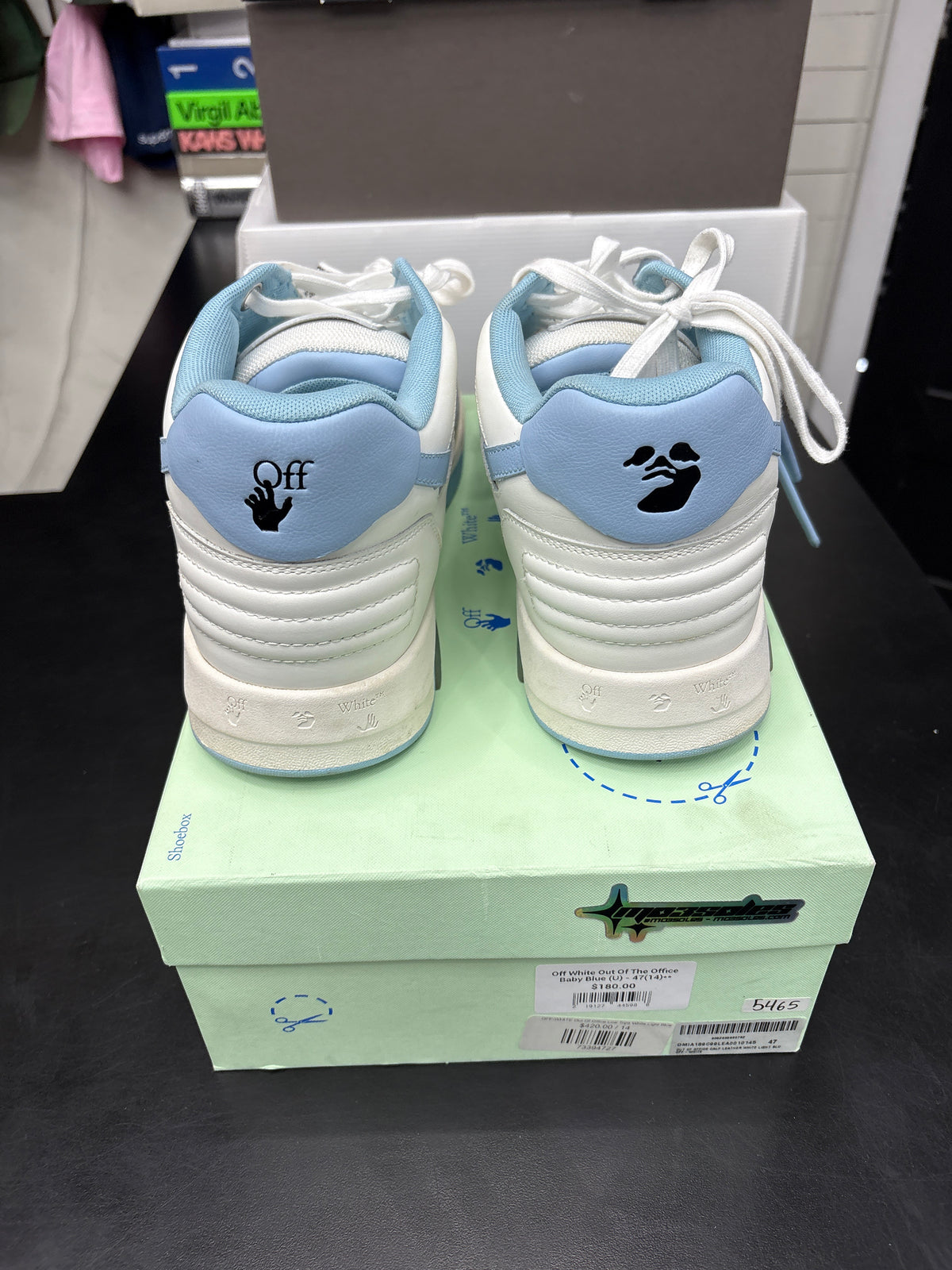 Off White Out Of The Office Baby Blue (U) - 47(14)**