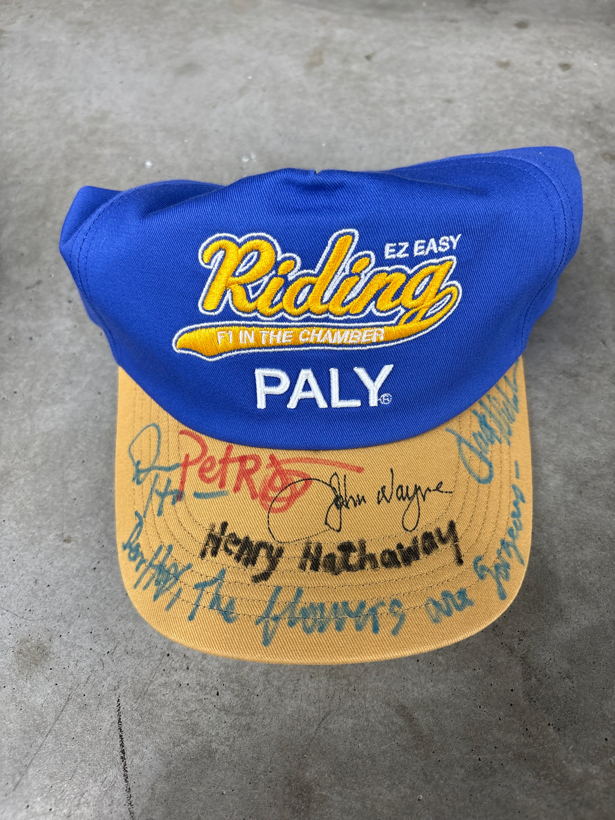 Paly Riding Signature Hat **