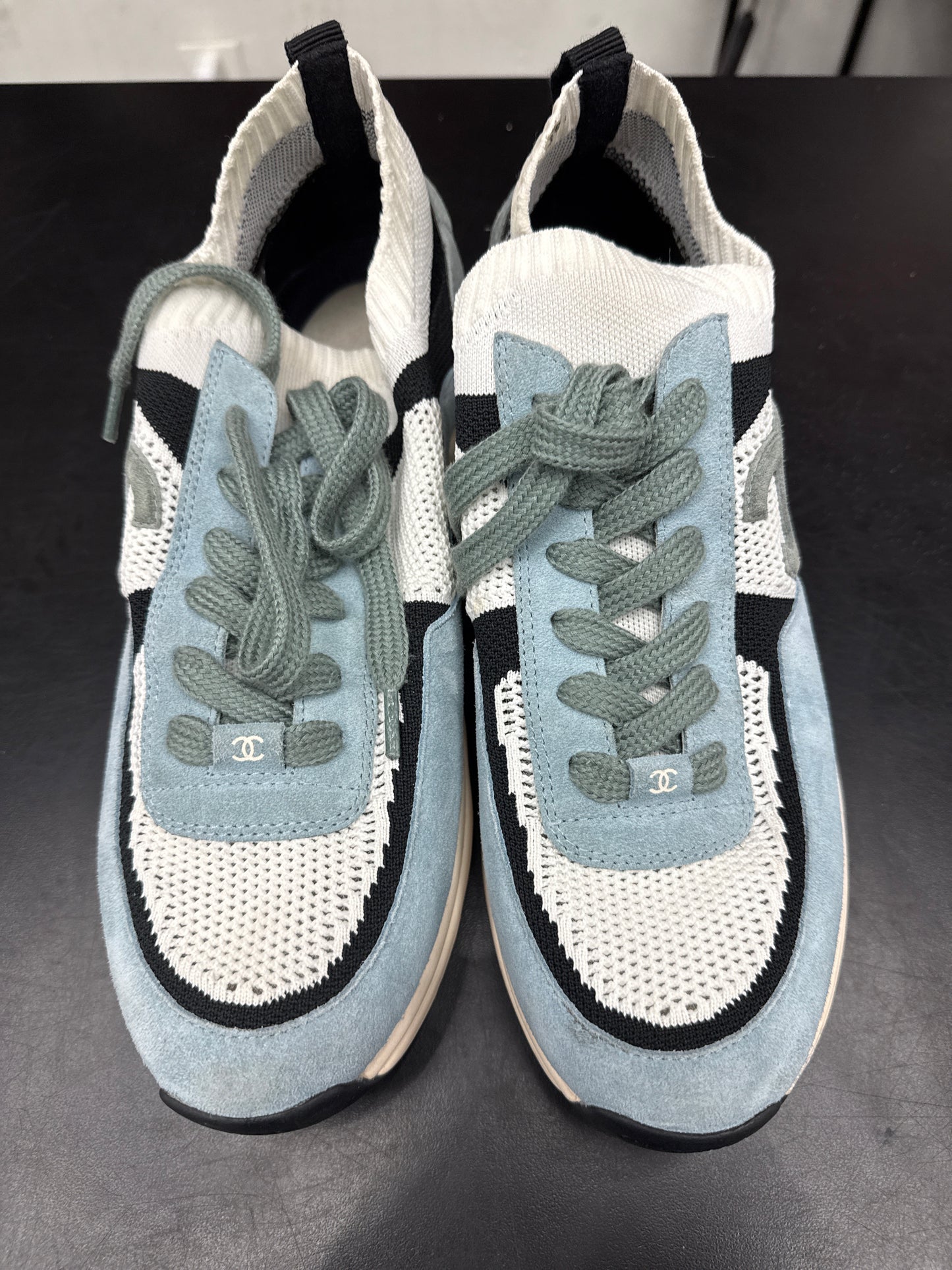 Chanel Knit Runner Baby Blue (U) - 44(11) (NB)