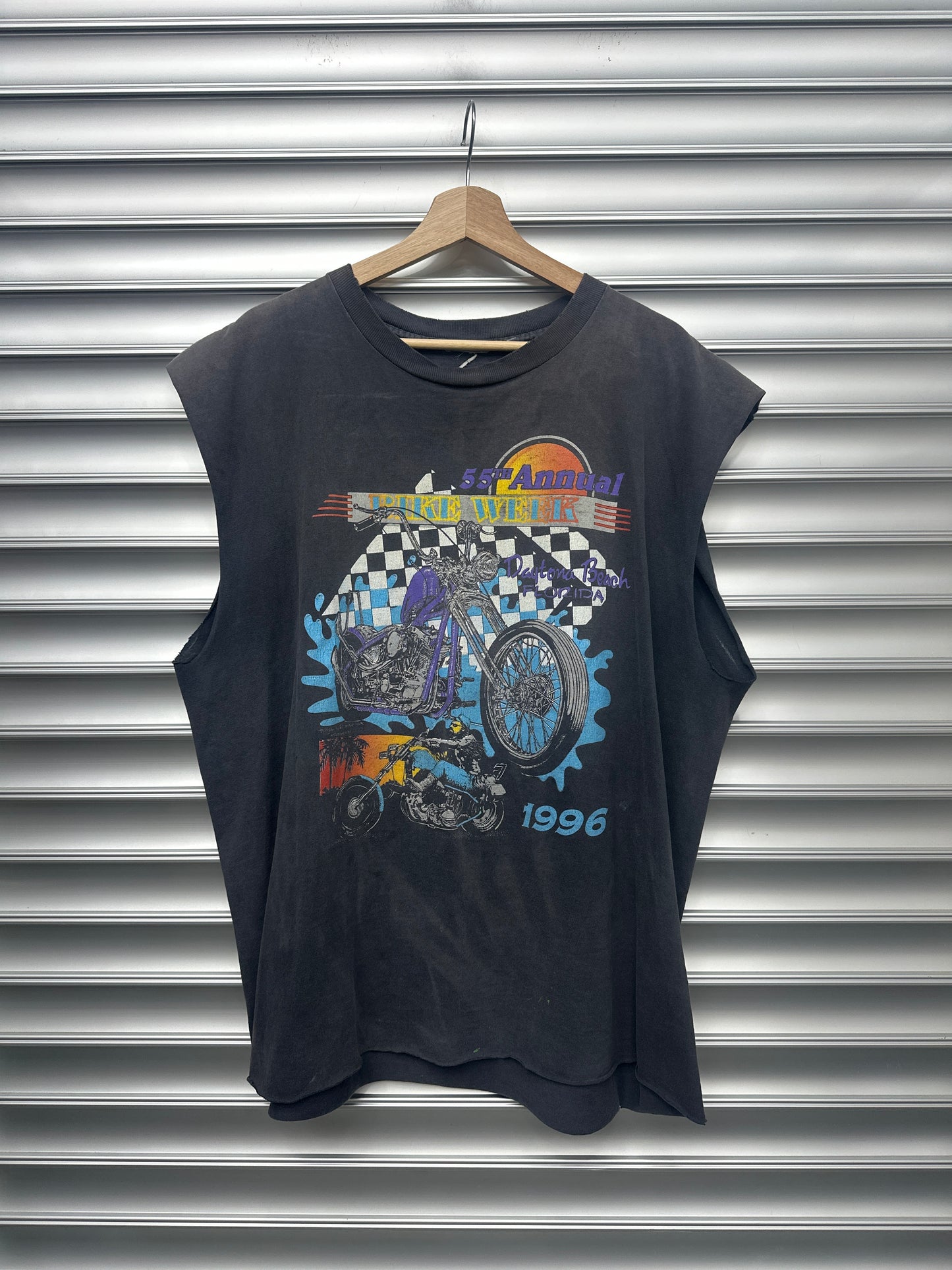 Vintage Bike Week Tank Top - L **
