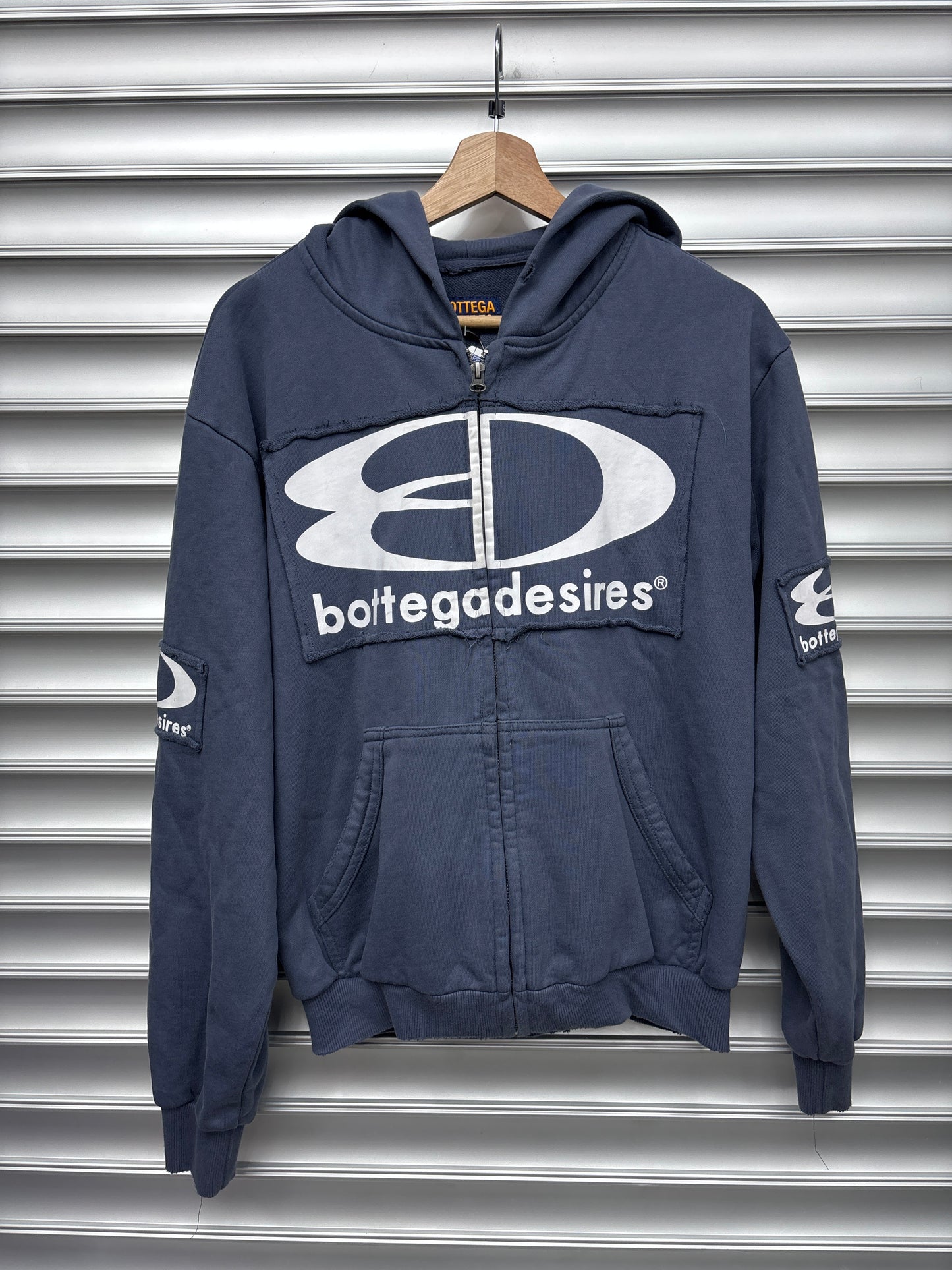 Bottega Desires Navy Zip Up - S