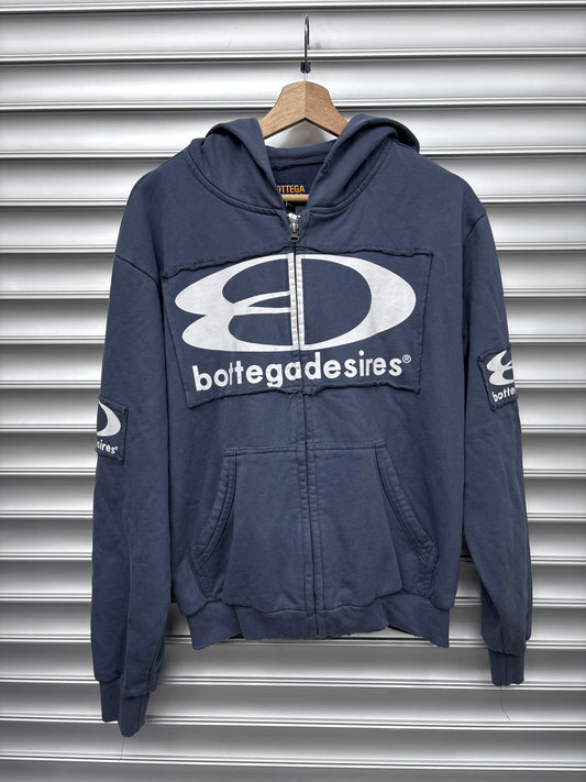 Bottega Desires Navy Zip Up - S