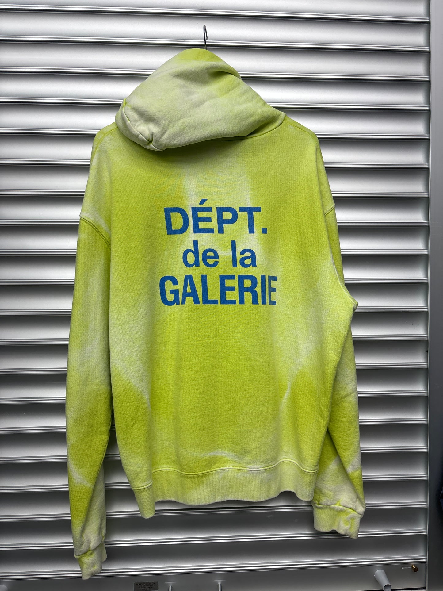Gallery Dept Green Acid Zip Up - L