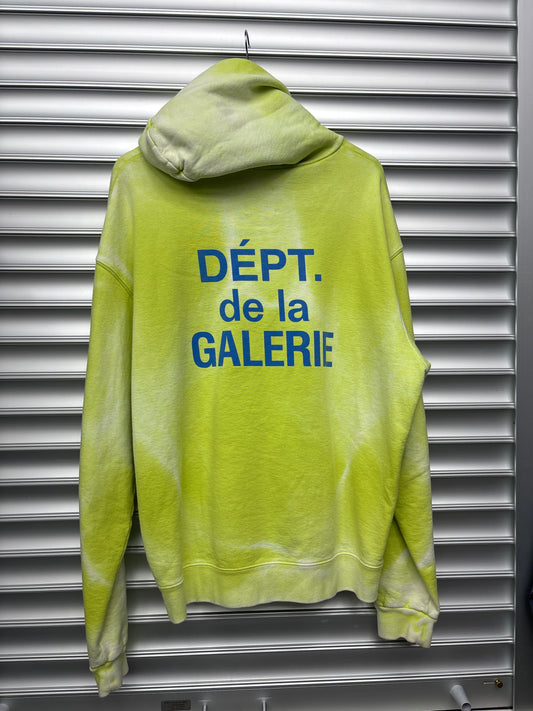 Gallery Dept Green Acid Zip Up - L