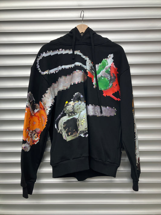 Aris Tatalovich Pixel Chainsaw Hoodie - XL