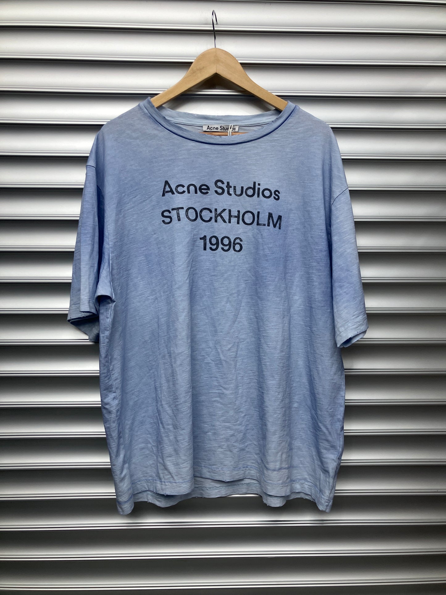 Acne Studios Blue Stockholm Tee - L