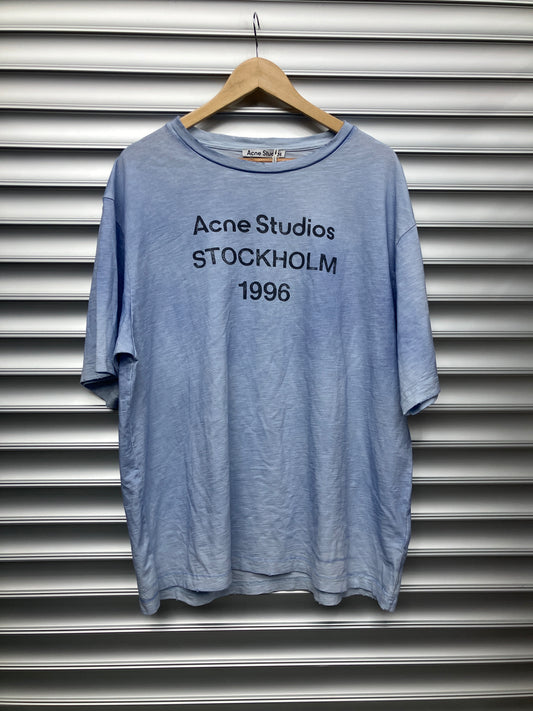 Acne Studios Blue Stockholm Tee - L