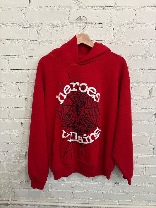 Spider Metro Boomin Heroes And Villains Hoodie - L
