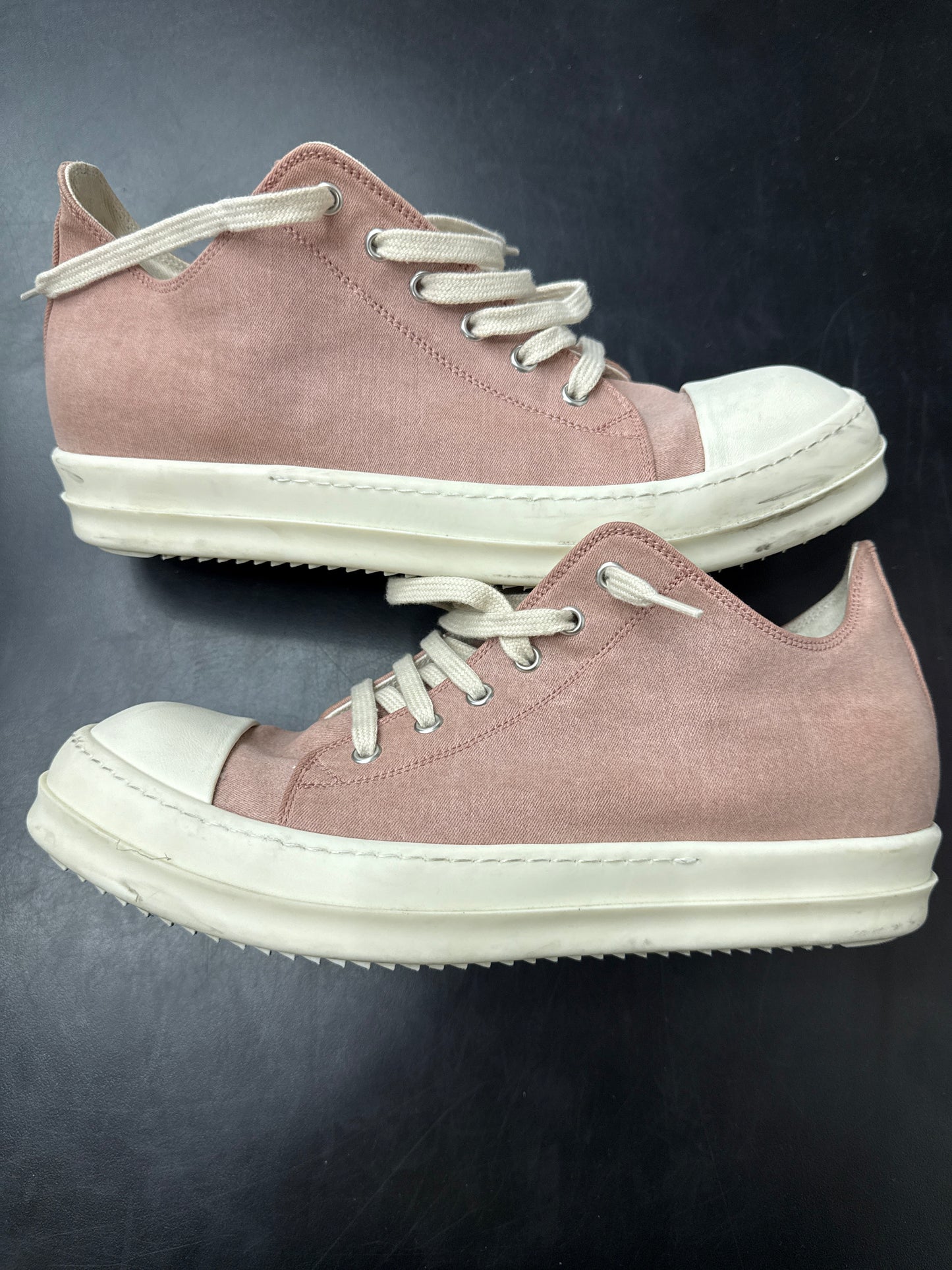 Rick Owen DRKSHDW Ramone Dusty Pink (U) - 43.5 (NB)**