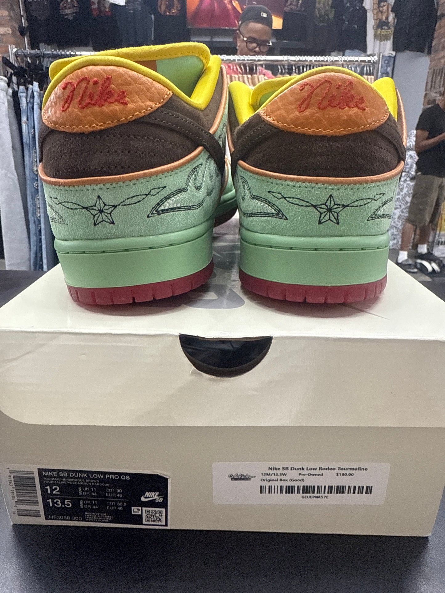 Dunk Low SB Rodeo Tourmaline (U) - 12M