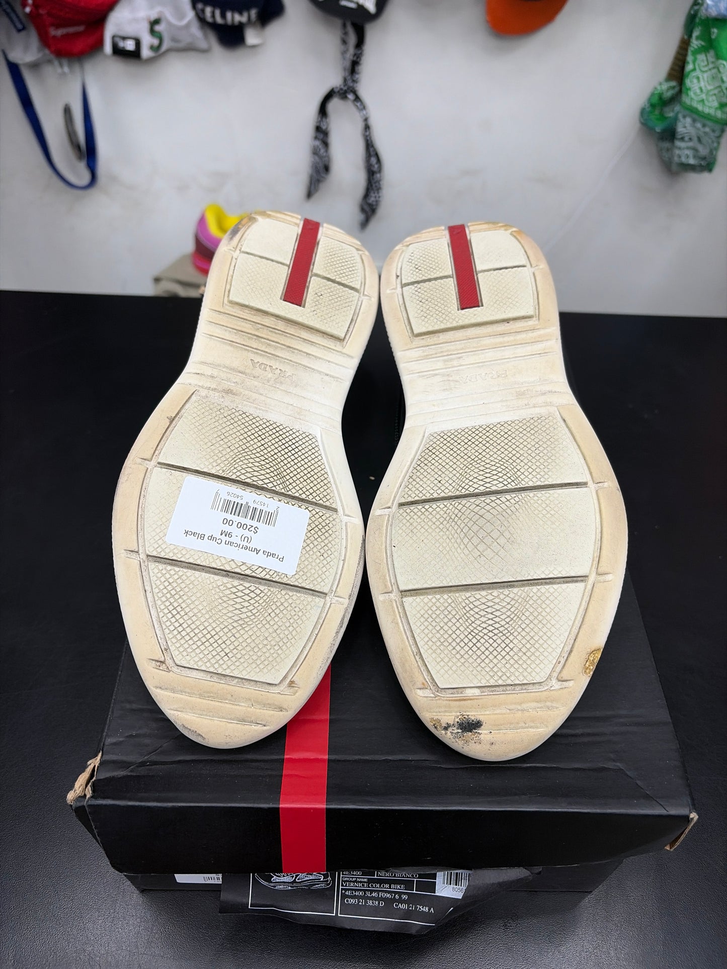 Prada American Cup Black (U) - 9M