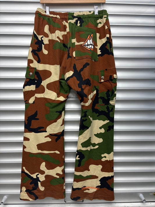 Chrome Hearts Matty Boy Camo Sweatpants - L