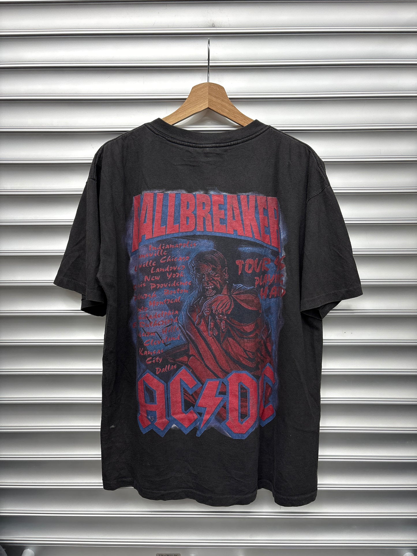Vintage ACDC Tour Tee - L**