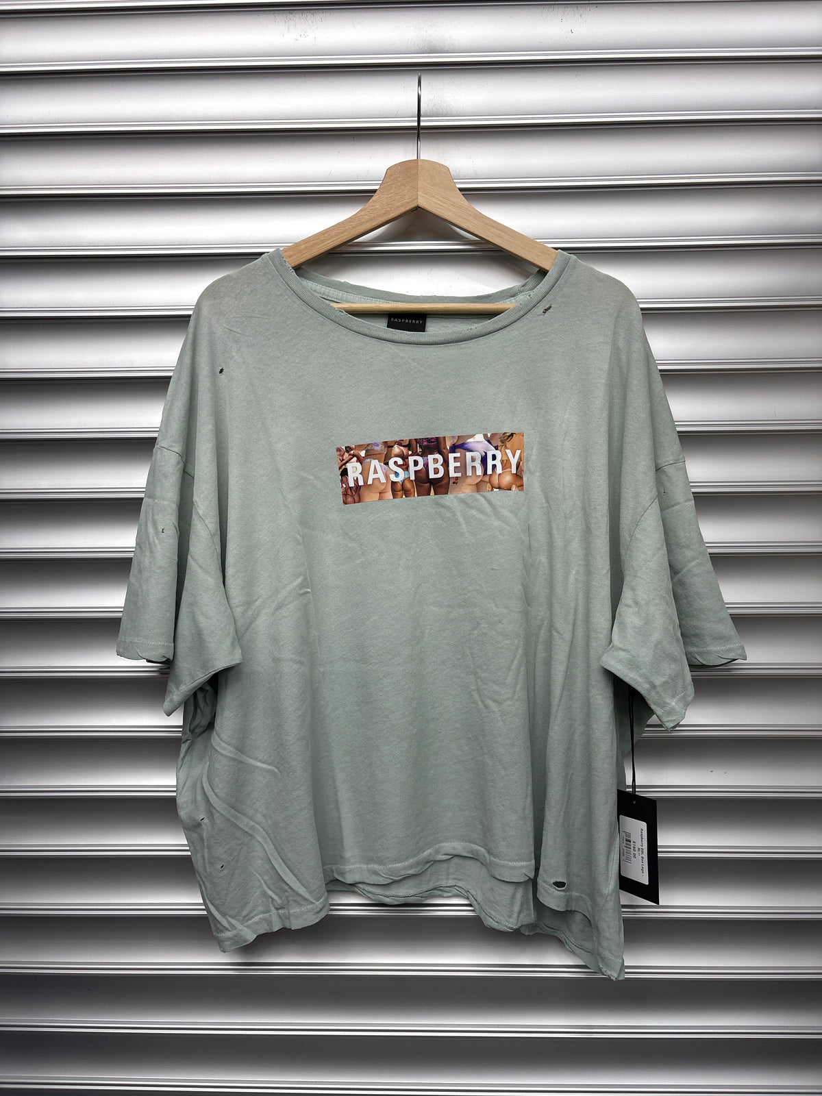 Raspberry BBL Box Logo Tee - L**