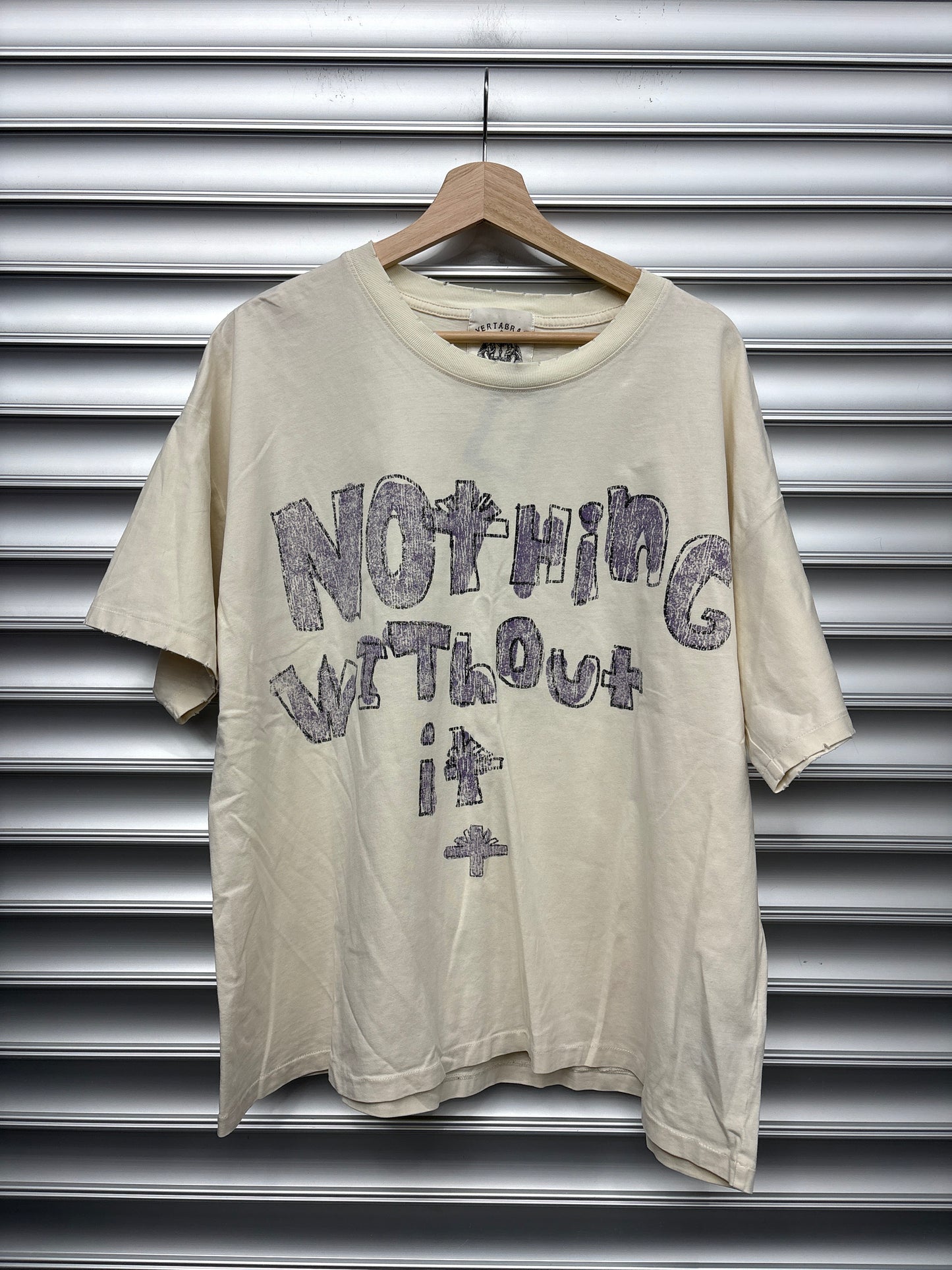 Vertabrae Purple Nothing Tee - XL**