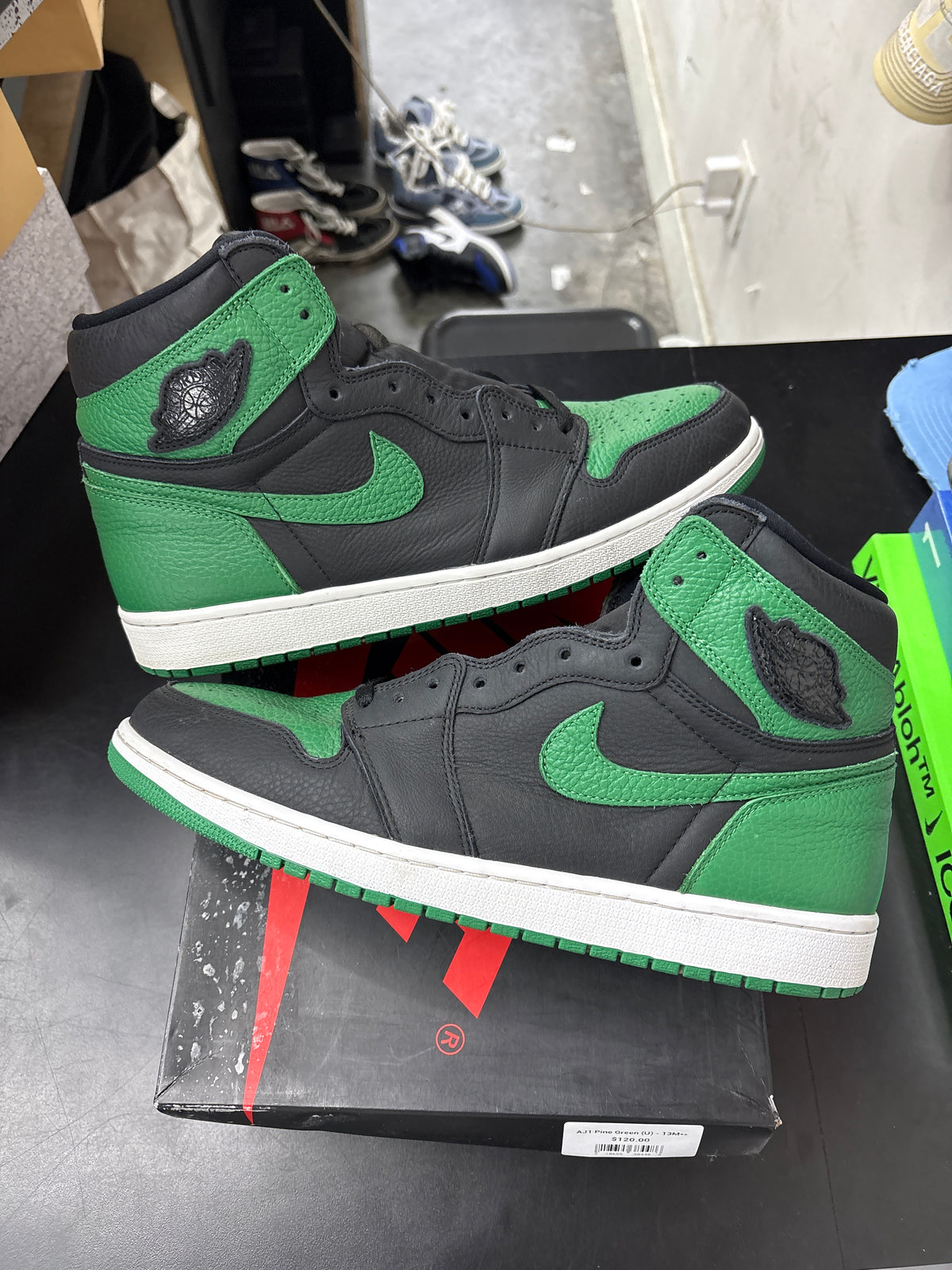 AJ1 Pine Green (U) - 13M**
