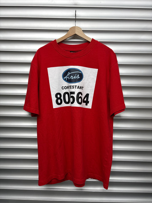 Sample Aris Tatalovich Red Contestant Tee - L**