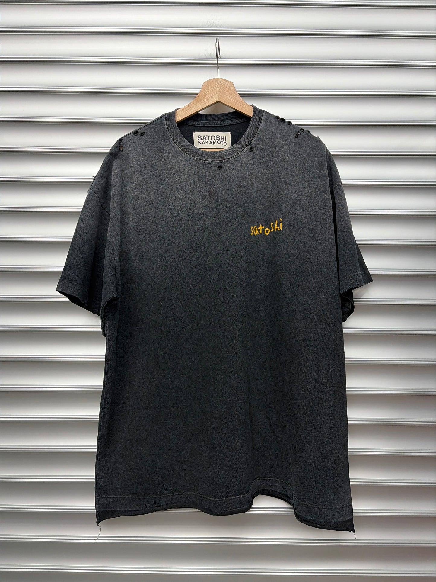 Satoshi Nakamoto Logo Tee - L