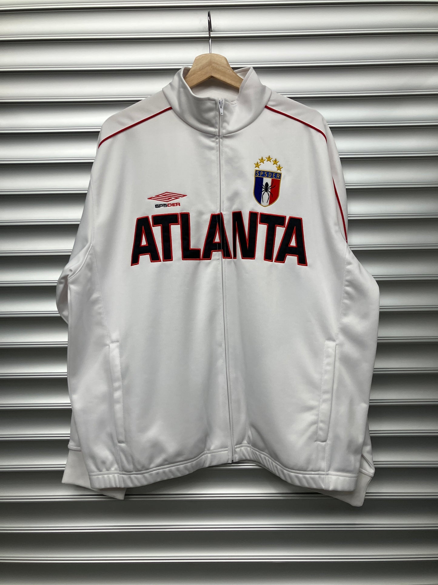 Spider White Atlanta Zip Up - XXL