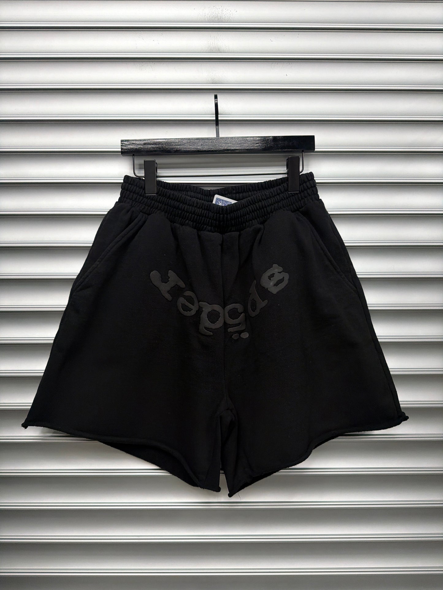 Spider Black Shorts - L