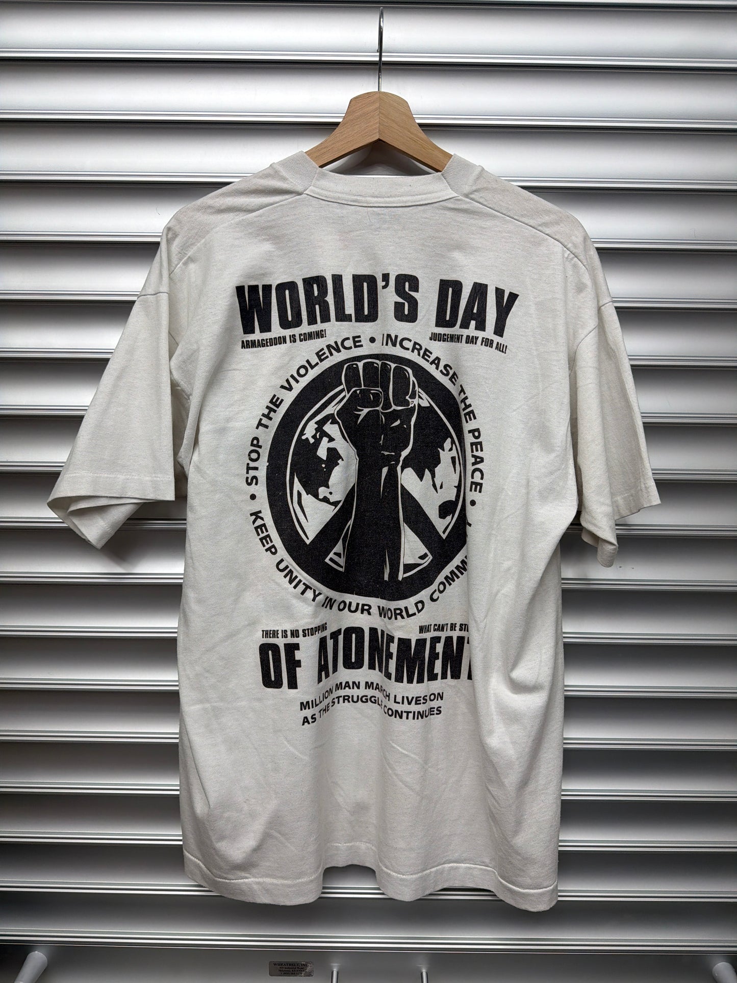 Vintage World 96 Day Of Atonement Tee - XL