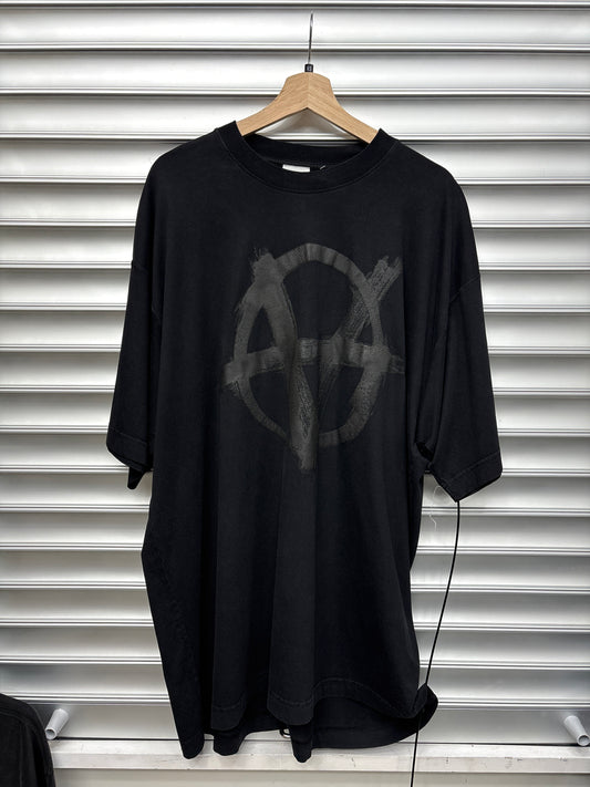 Vetements Anarchy Black Tee - XS**