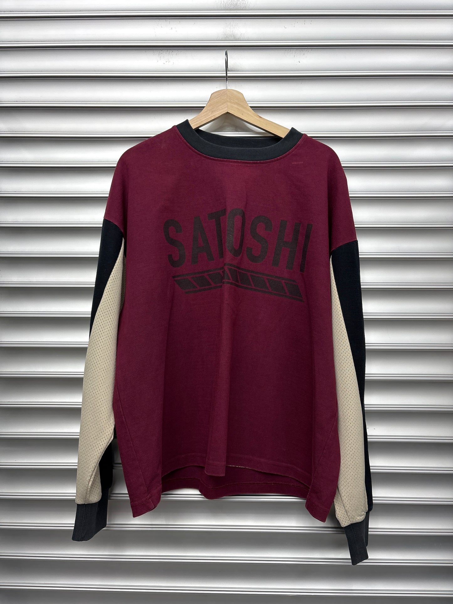 Sample Maroon Satoshi Nakamoto Thermal - L**