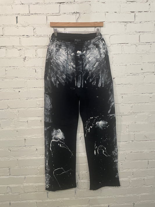 Balenciaga Paint Splatter Sweatpants - M