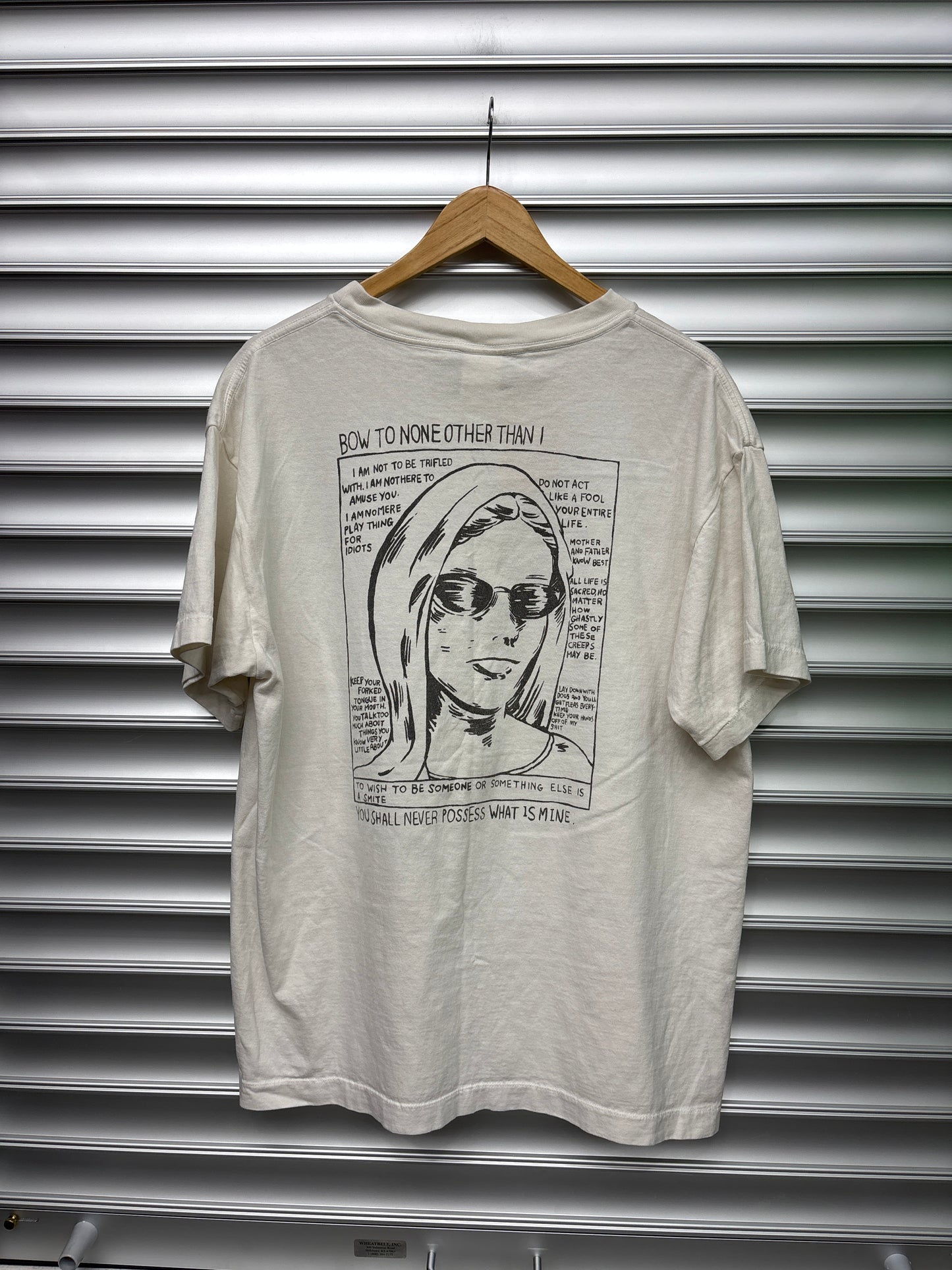 Saint Micheal Jesus Tee - L