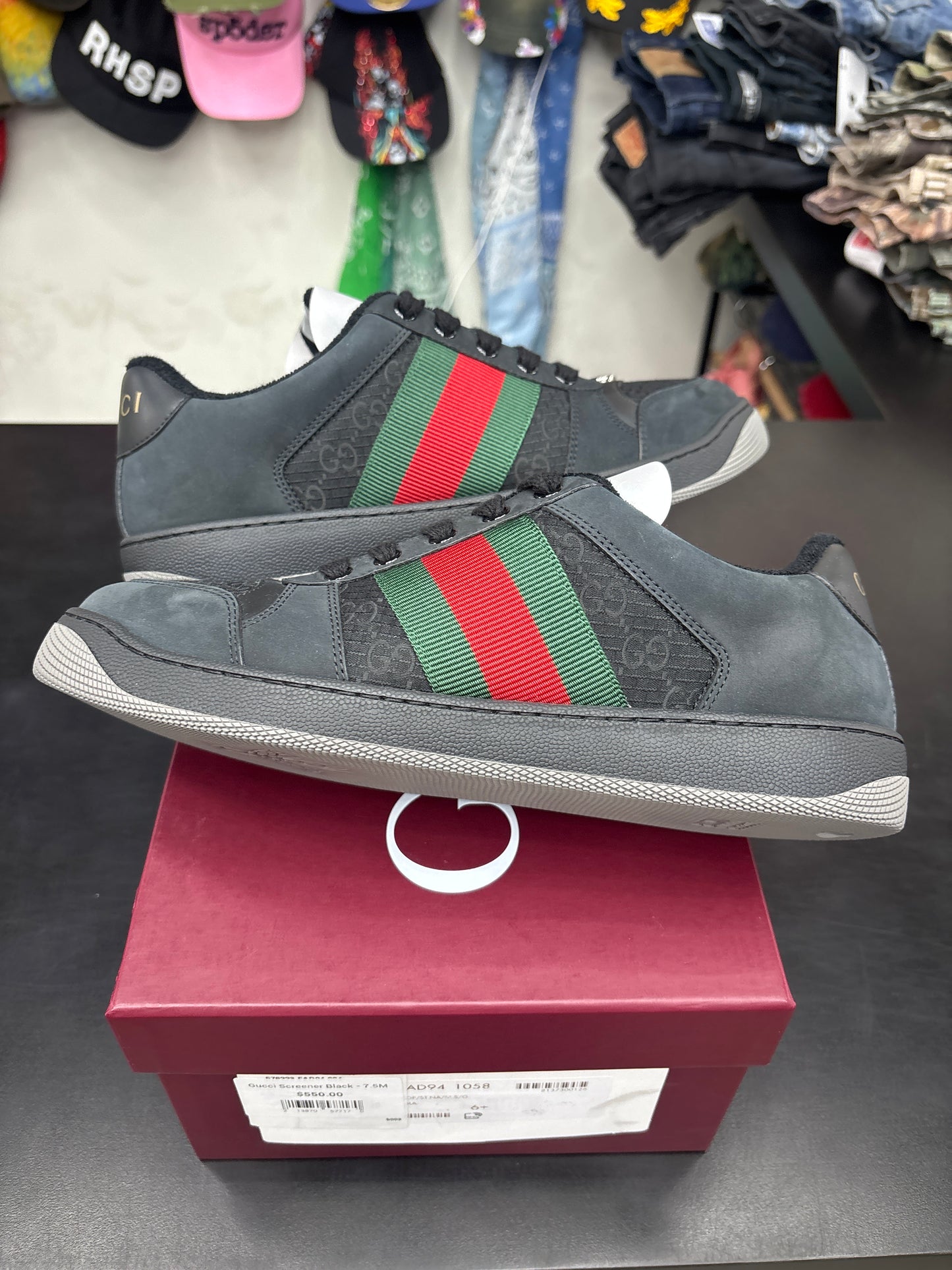 Gucci Screener Black - 7.5M