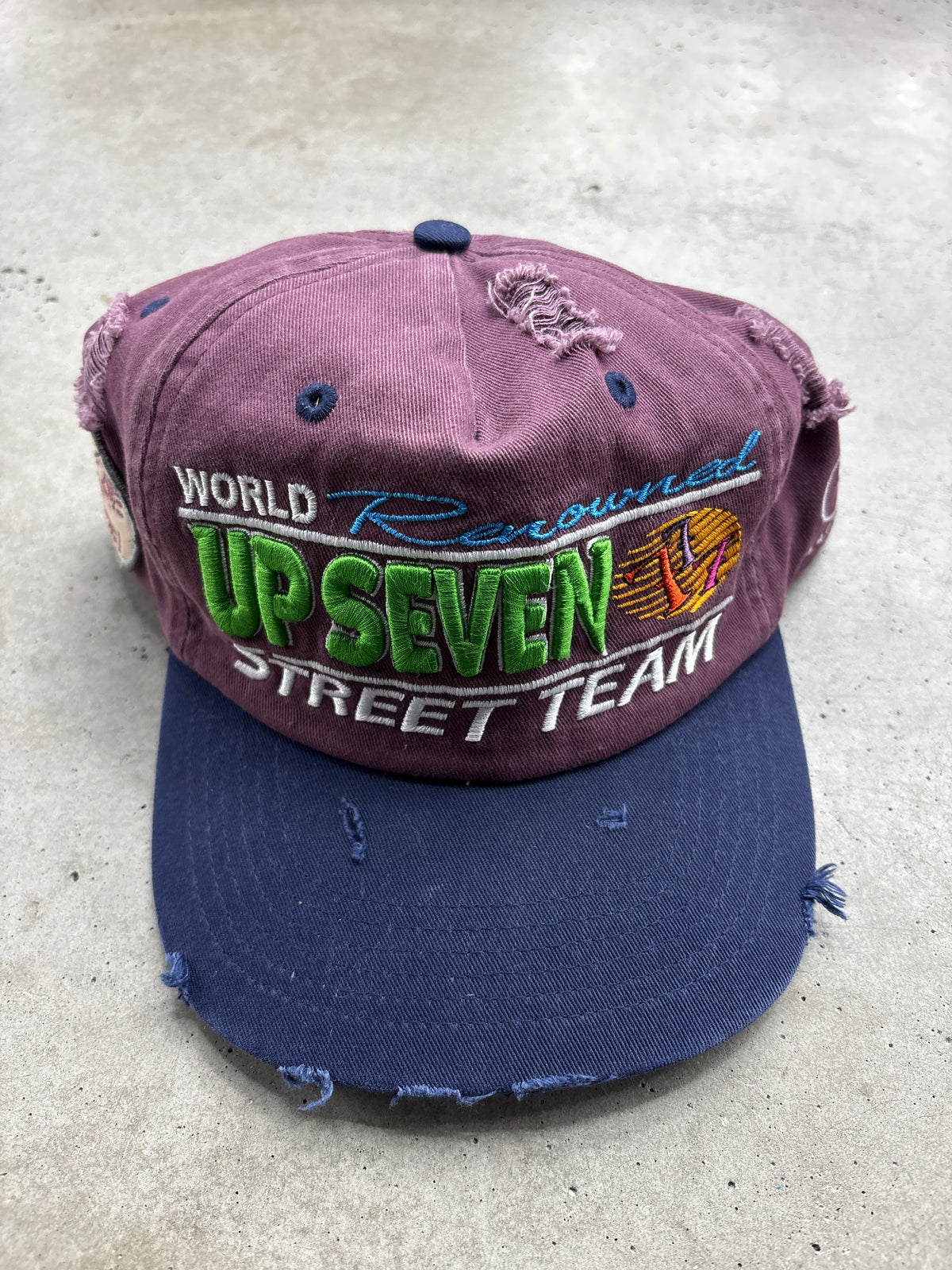 Up 7 Purple/Navy Hat**