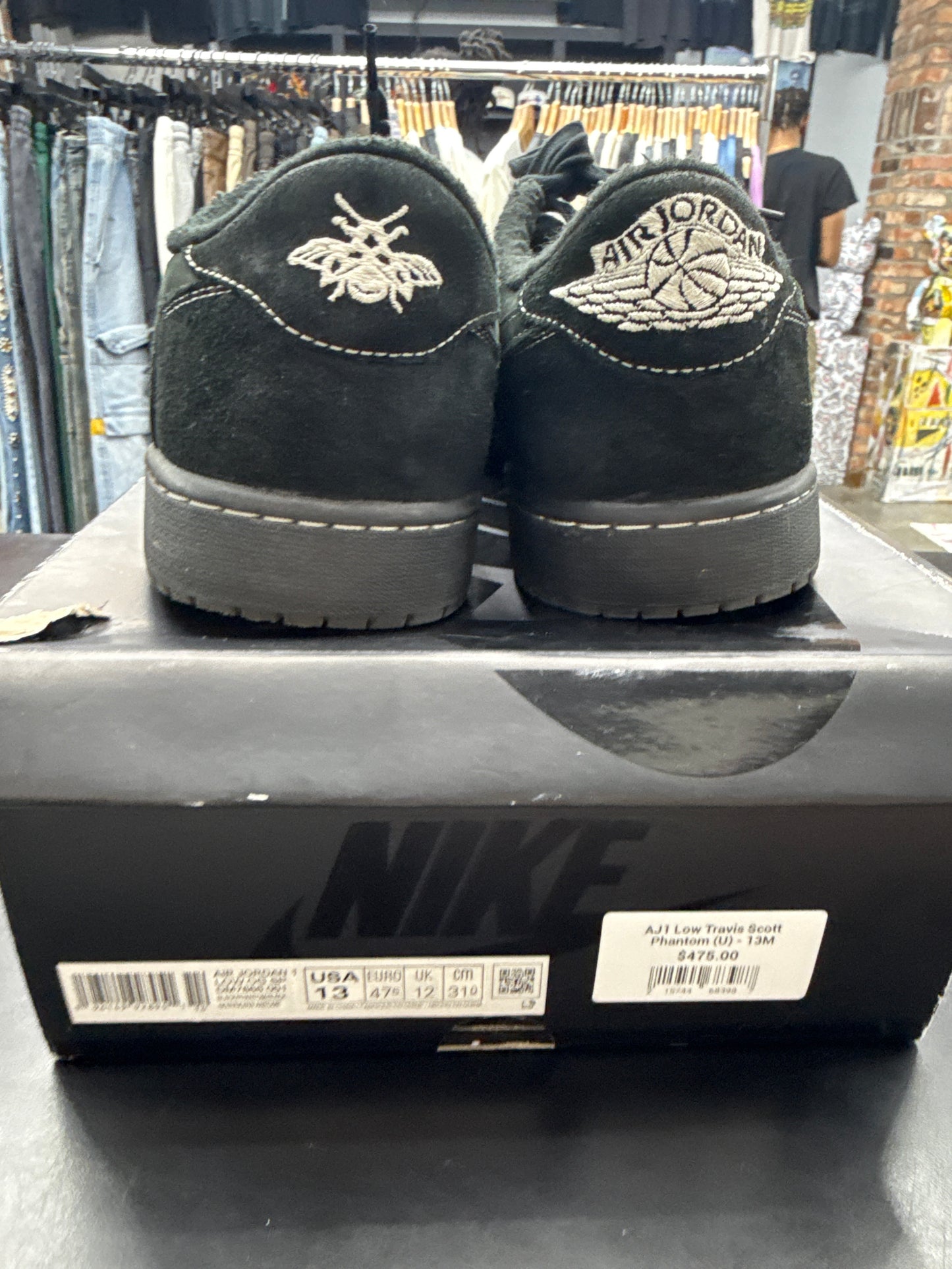 AJ1 Low Travis Scott Phantom (U) - 13M