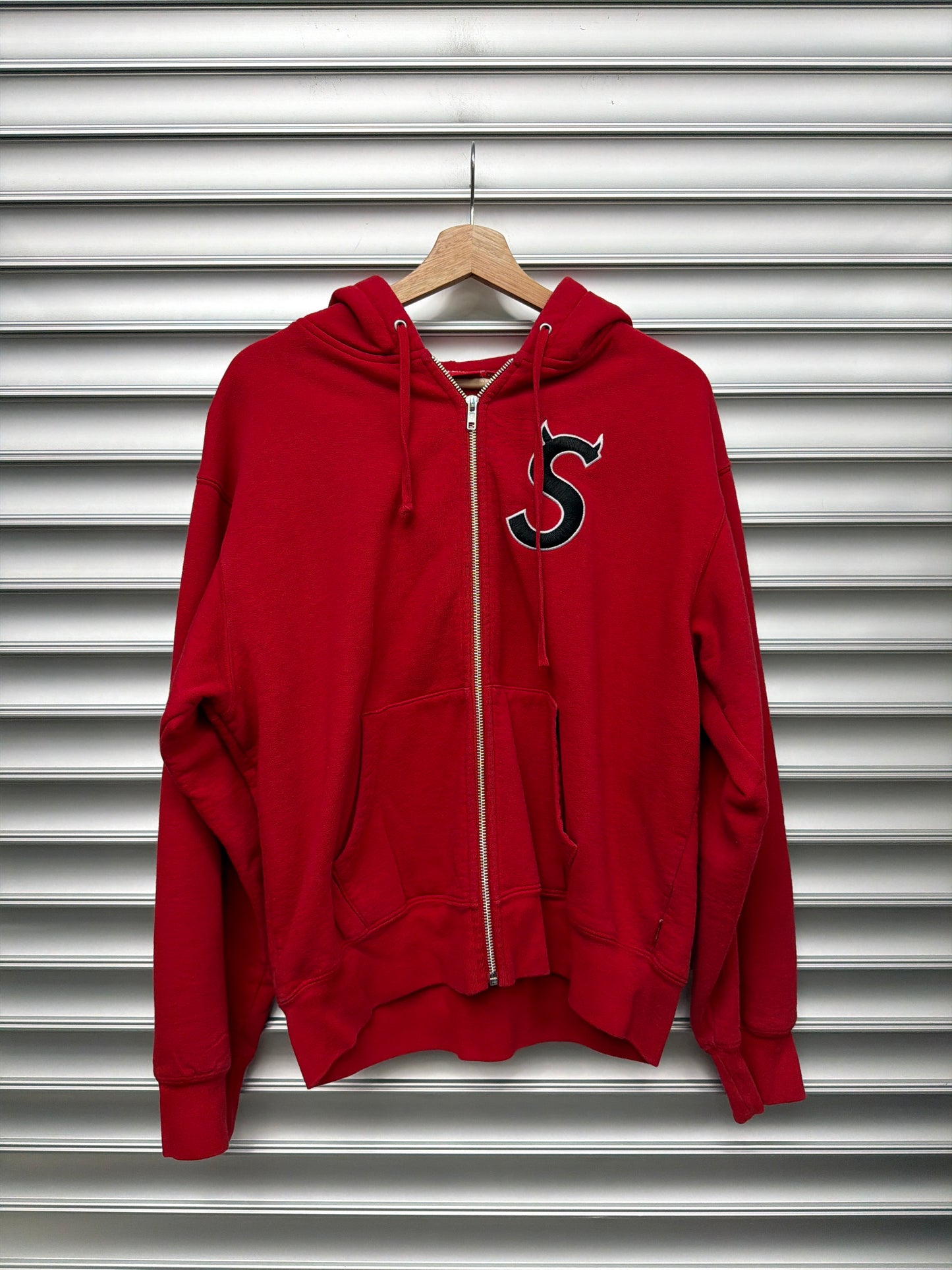 Supreme Red Zip Up - S